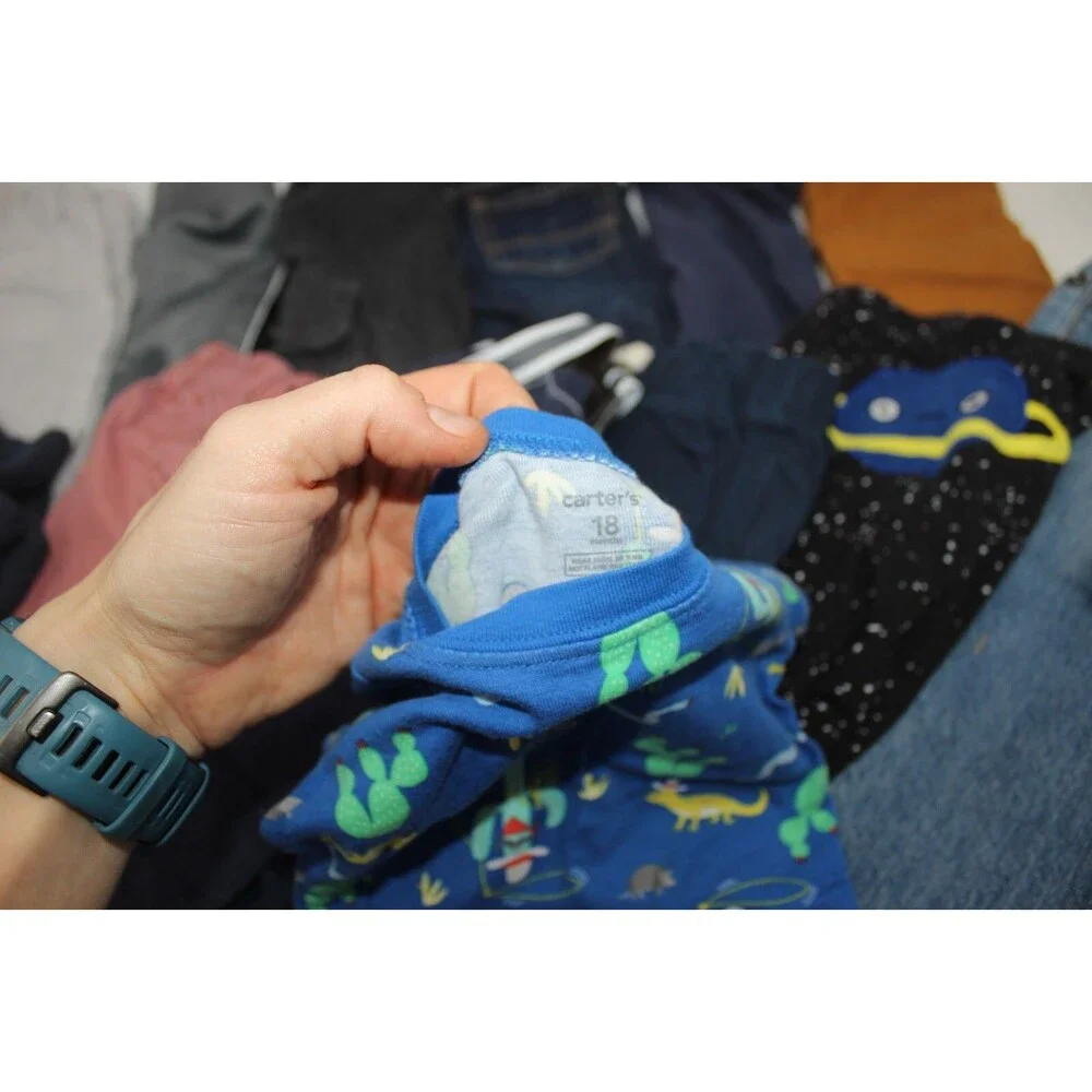 Huge Lot 18 Pieces Boys 18 Months Clothes Pants Shorts Carters Oshkosh Old Navy